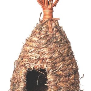 Nid en herbe pour oiseaux 13x13x30cm grandeur L