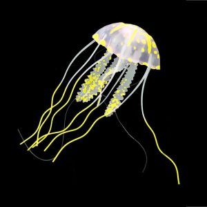 Amazonas déco méduse flottante S jaune D=3.5cm/H=10cm